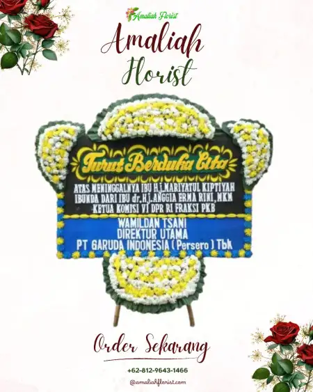 Papan Bunga Duka sukawarna
